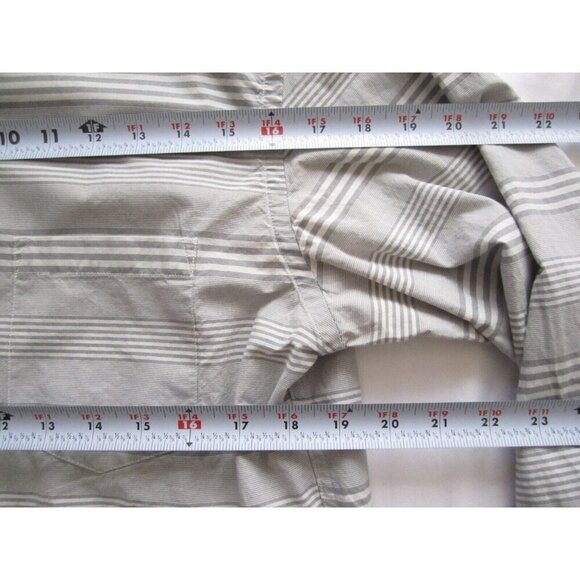 Men J Crew Stripe Button 100% Cotton Long Sleeve Shirt Sz M (MT437) - Picture 5 of 9